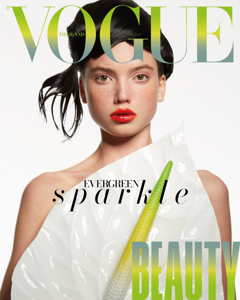 Ilona Vandevelde featured on the Vogue Thailand cover from March 2023