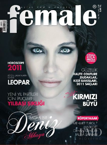 Cover Of Female Turkey With Deniz Akkaya, December 2010 (ID:18263 ...