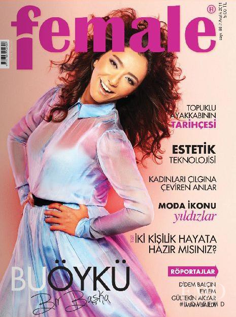 Öykü Gürman featured on the female Turkey cover from December 2011