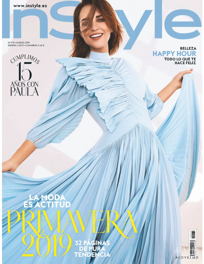  featured on the InStyle Spain cover from March 2019