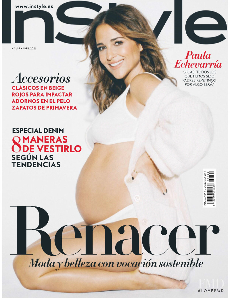  featured on the InStyle Spain cover from April 2021