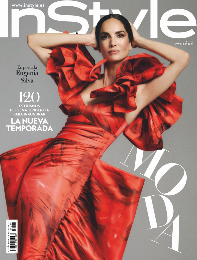 Eugenia Silva featured on the InStyle Spain cover from September 2021