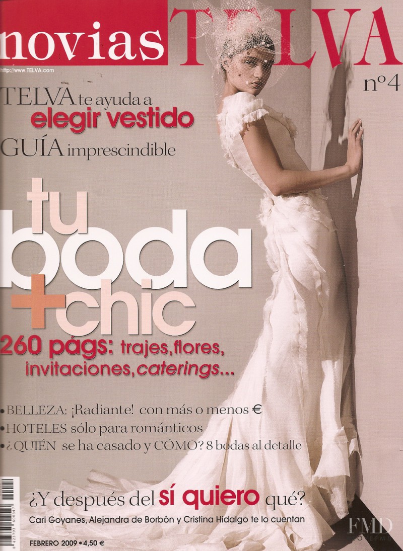  featured on the Telva Novias cover from February 2009