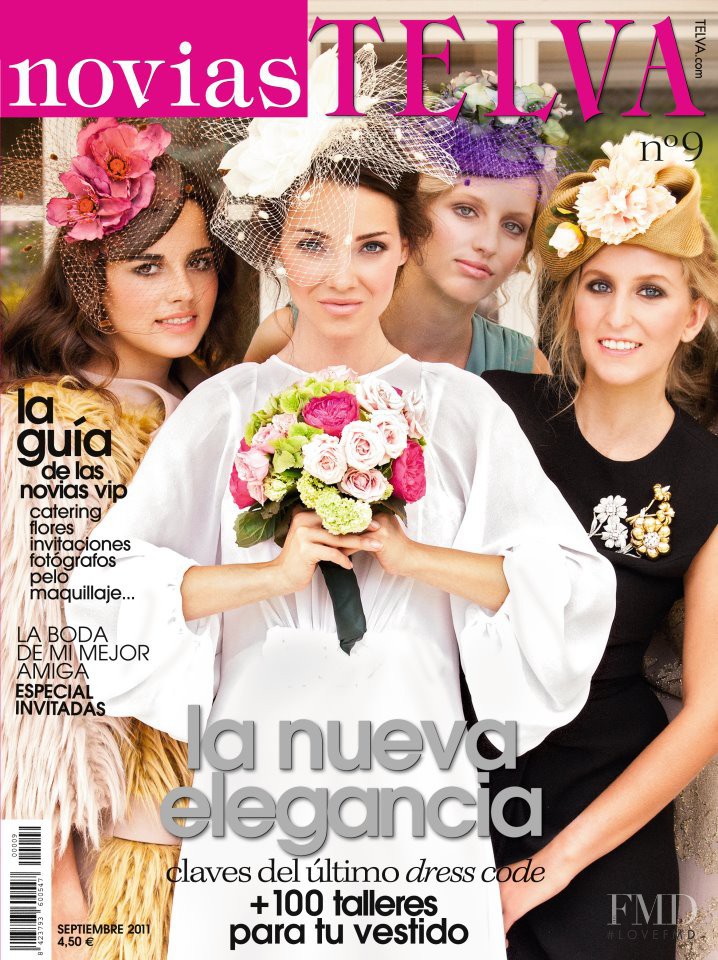 featured on the Telva Novias cover from September 2011