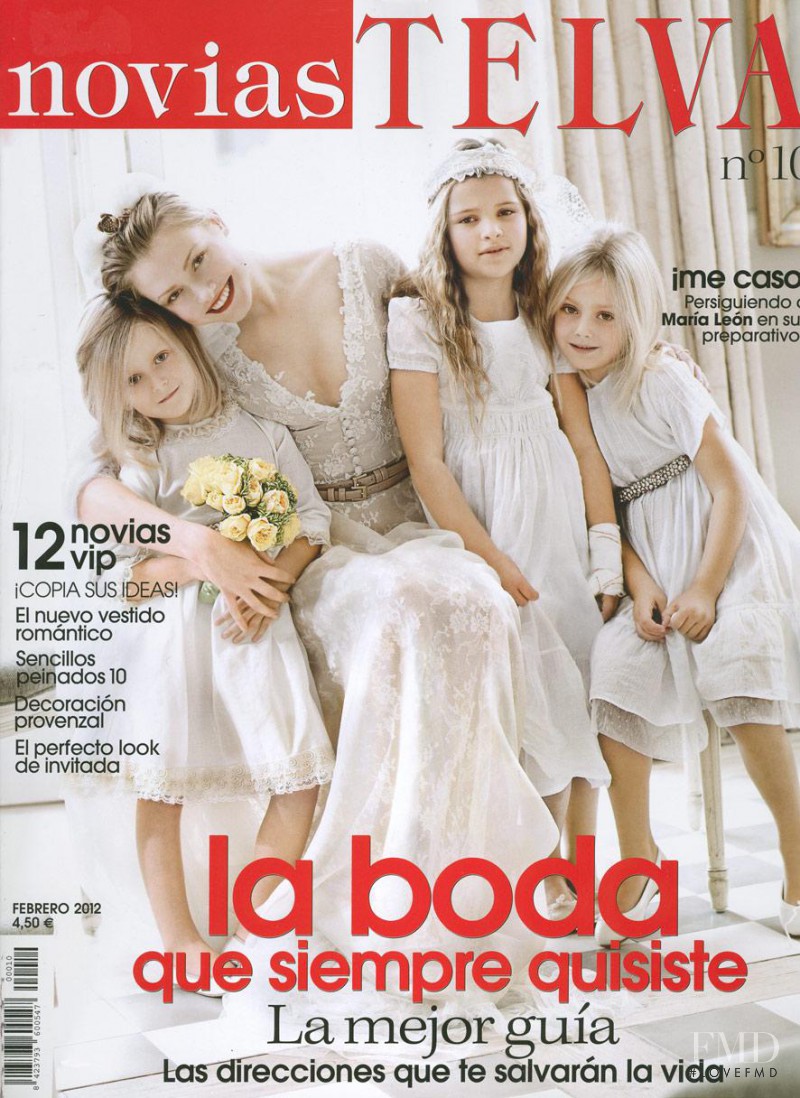  featured on the Telva Novias cover from February 2012