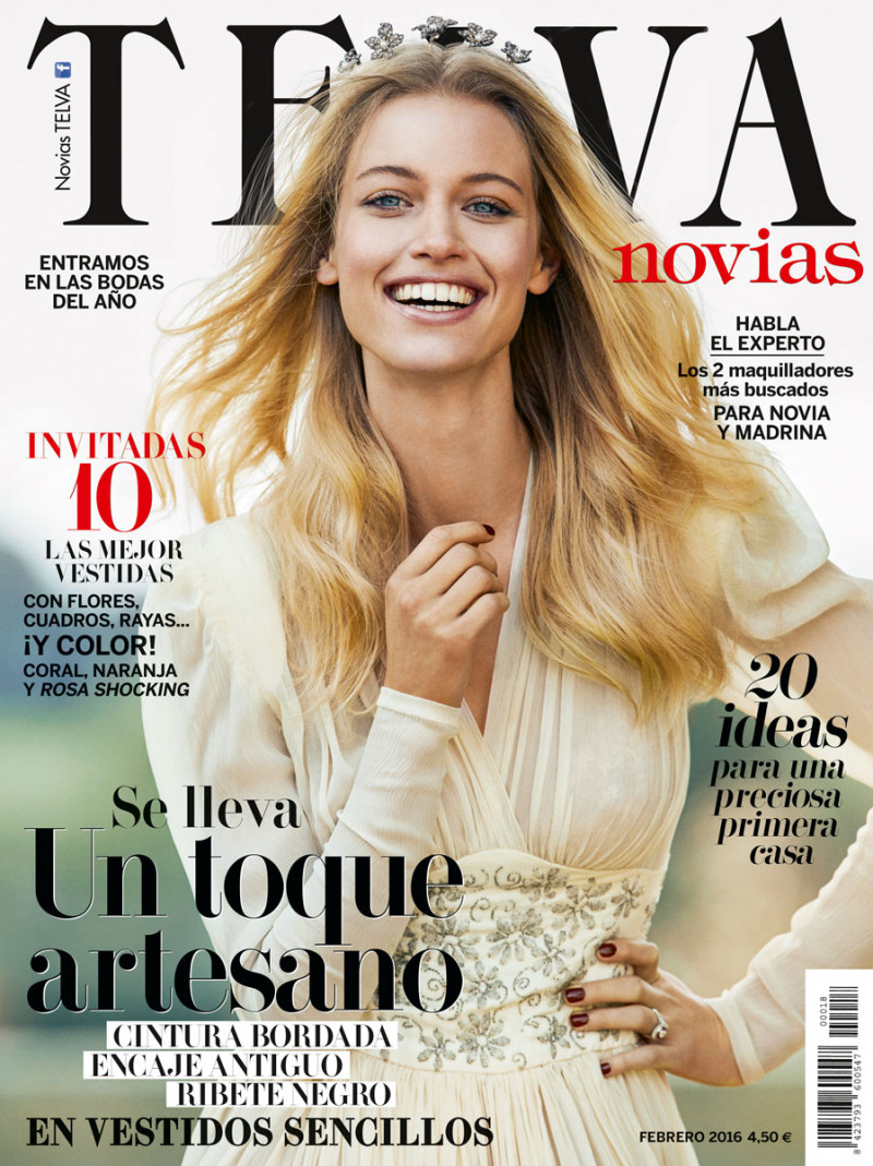  featured on the Telva Novias cover from February 2016