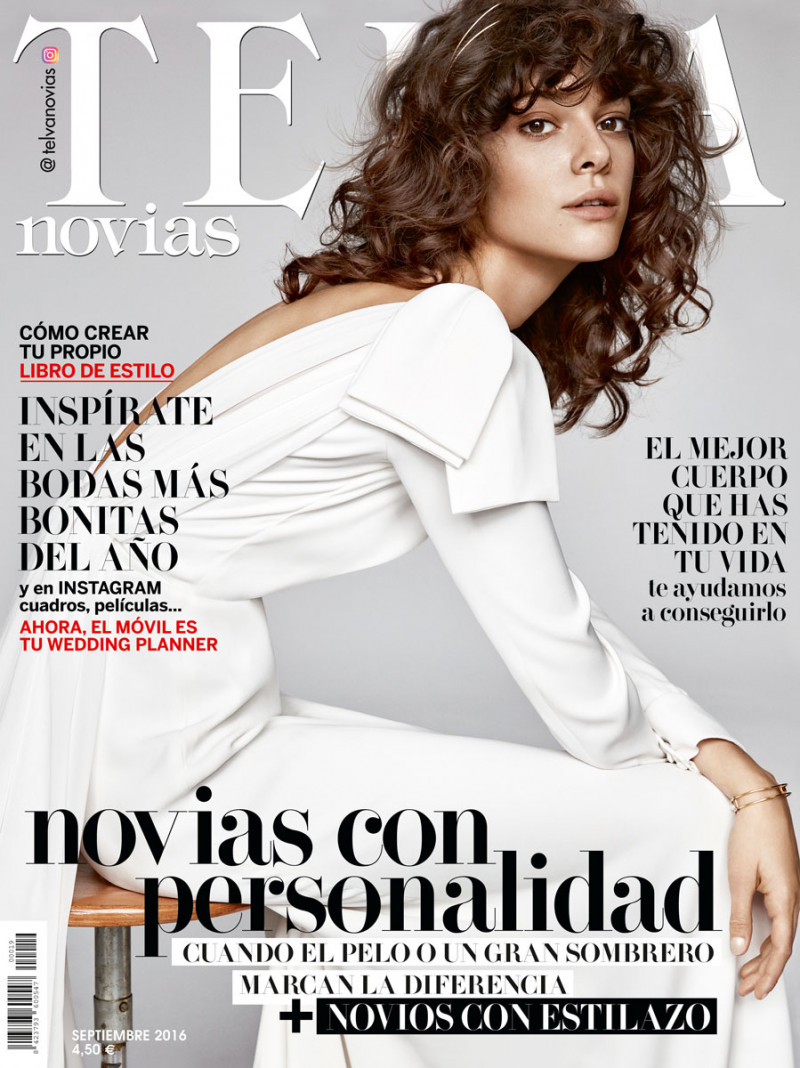  featured on the Telva Novias cover from September 2016