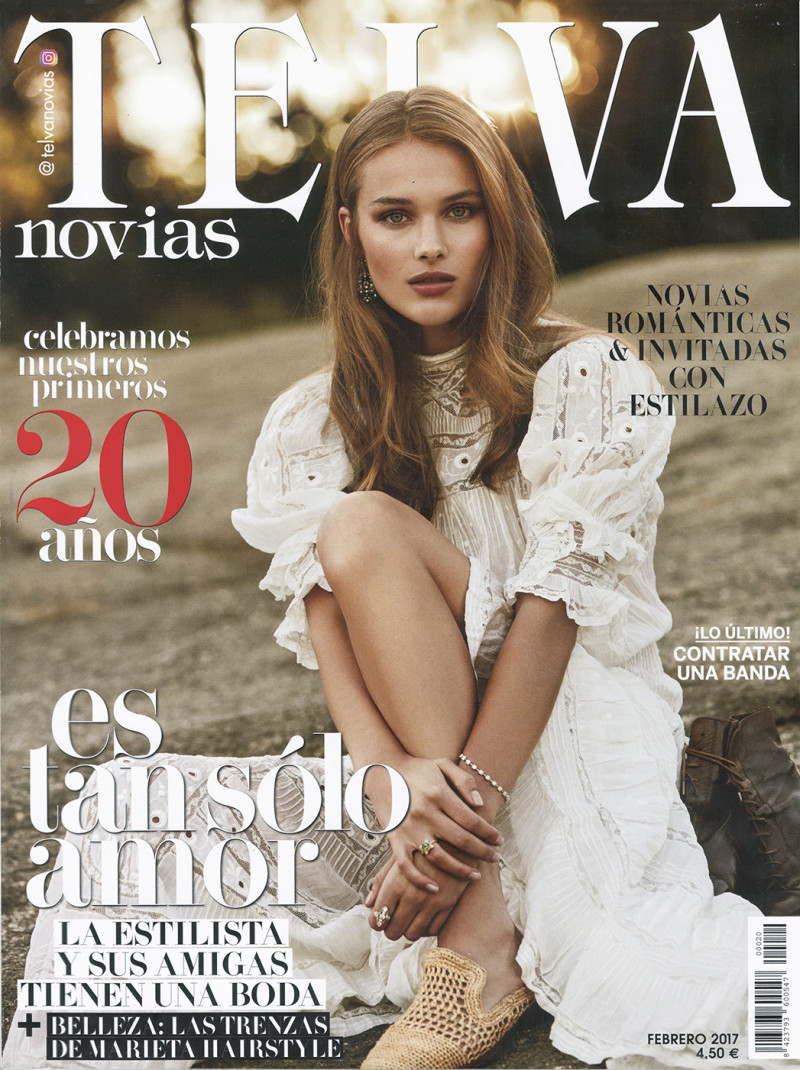  featured on the Telva Novias cover from February 2017