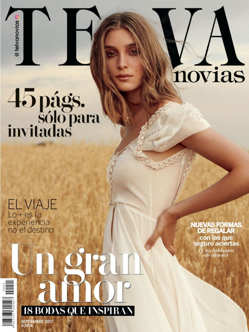  featured on the Telva Novias cover from September 2017