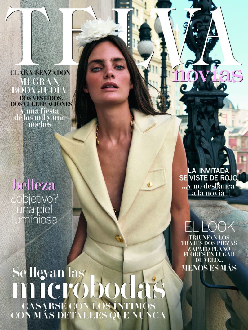  featured on the Telva Novias cover from November 2020