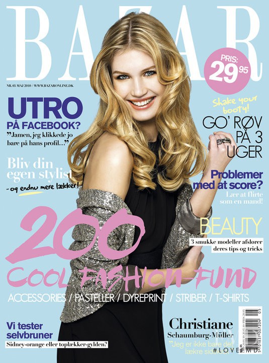  featured on the Bazar cover from May 2010