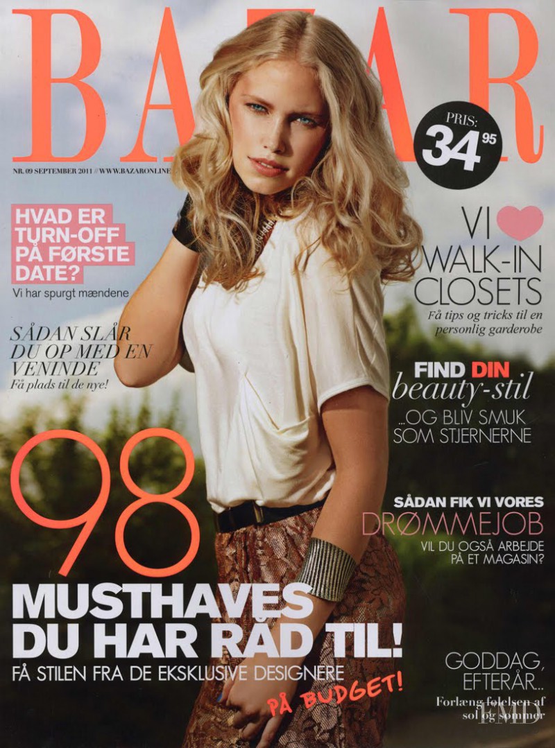  featured on the Bazar cover from September 2011