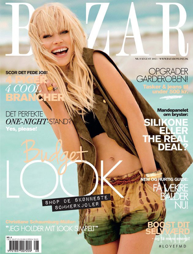  featured on the Bazar cover from August 2012