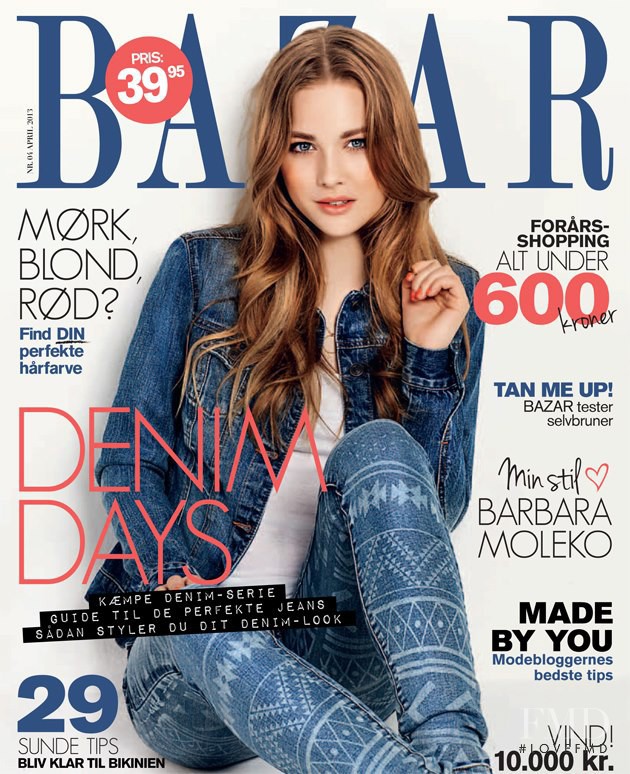  featured on the Bazar cover from April 2013