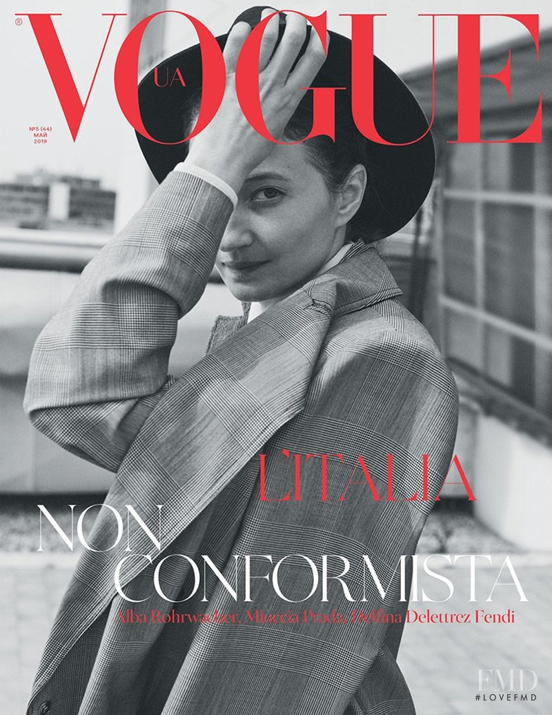  featured on the Vogue Ukraine cover from May 2019