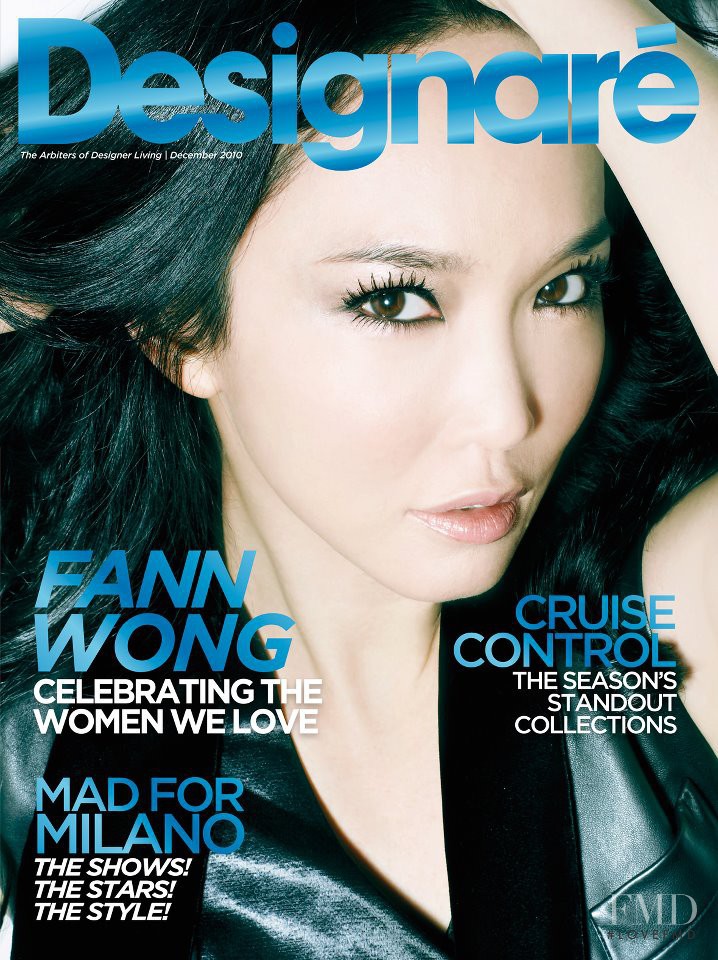 Fann Wong featured on the Designaré cover from December 2010