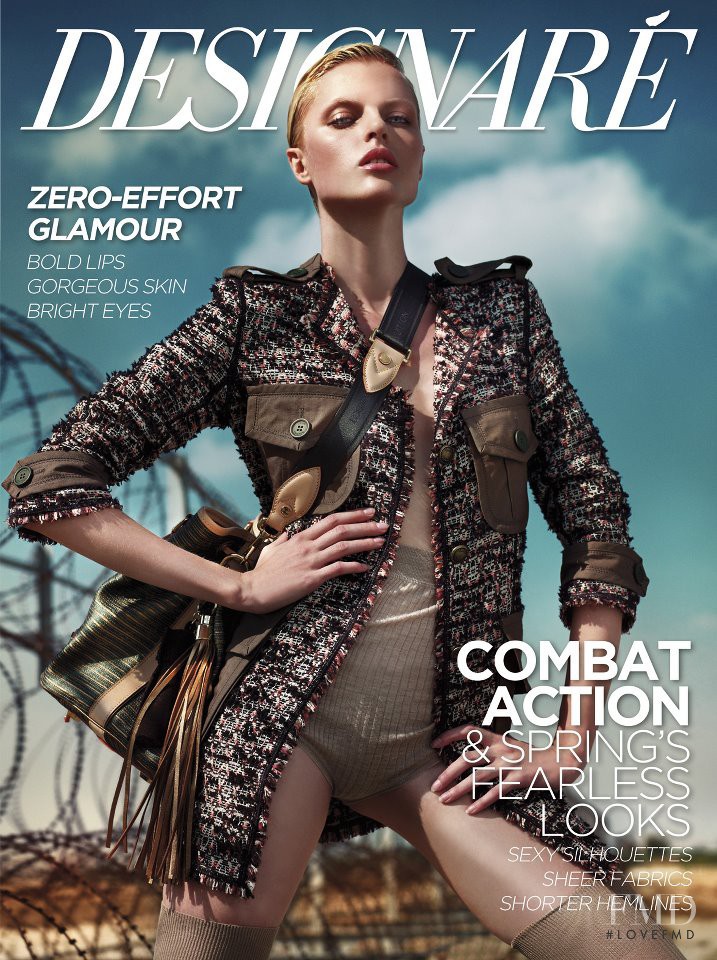 Elana Mityukova featured on the Designaré cover from March 2010