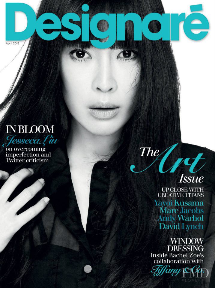 Jesseca Liu featured on the Designaré cover from April 2012
