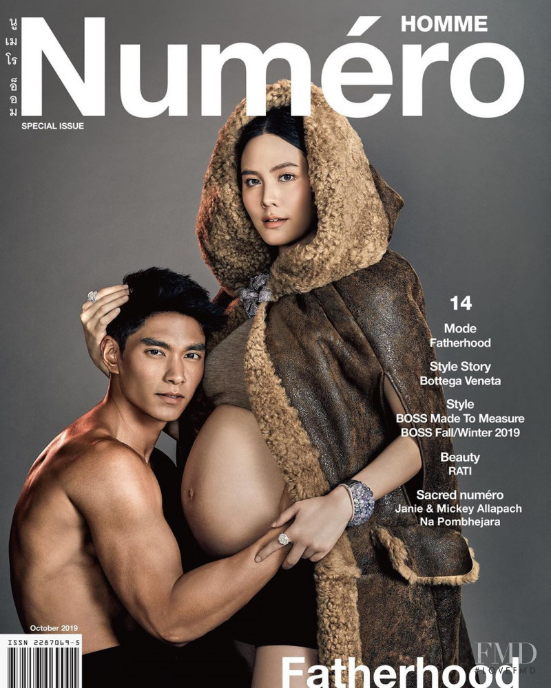  featured on the Numéro Homme Thailand cover from October 2019