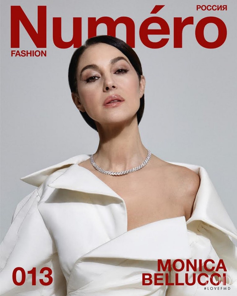 Monica Bellucci  featured on the Numéro Russia cover from November 2019