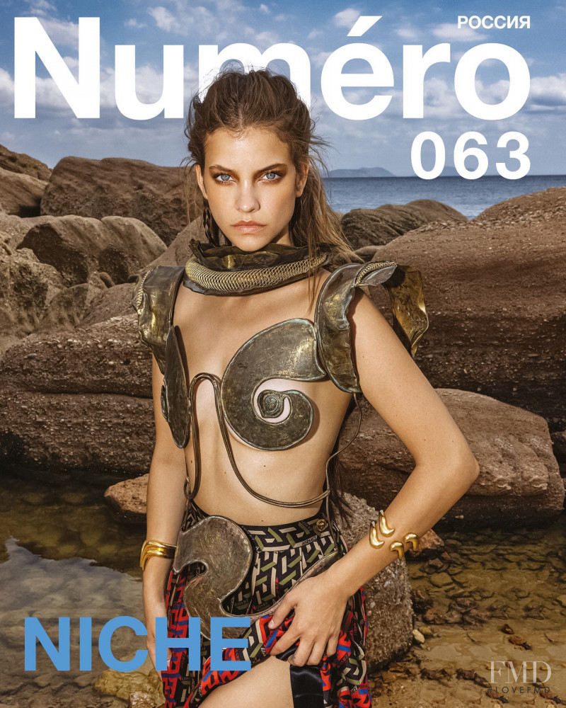 Barbara Palvin featured on the Numéro Russia cover from September 2021