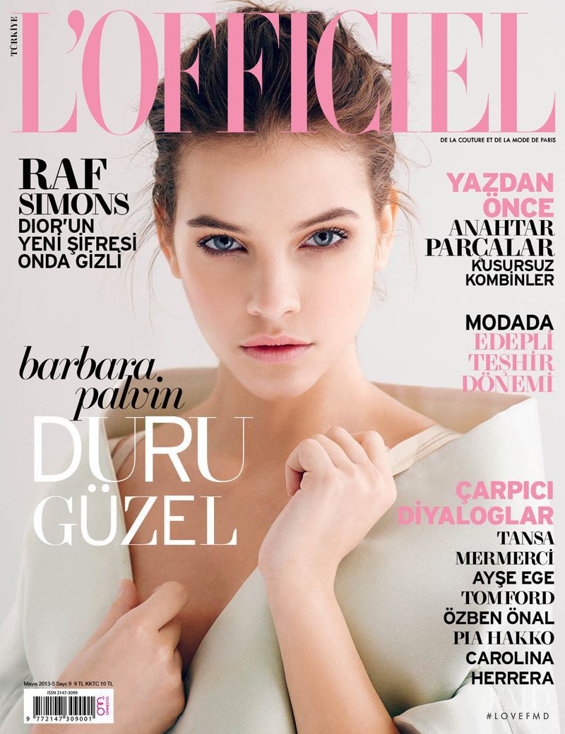 Barbara Palvin featured on the L\'Officiel Turkey cover from May 2013