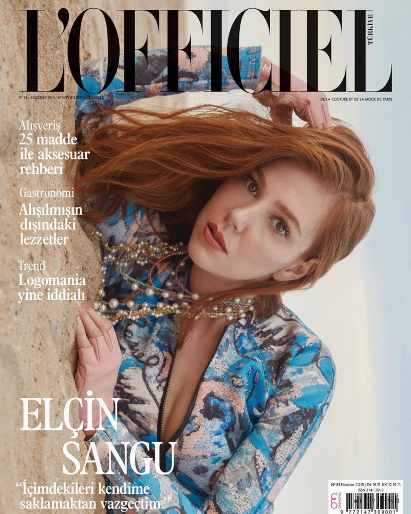  featured on the L\'Officiel Turkey cover from June 2019