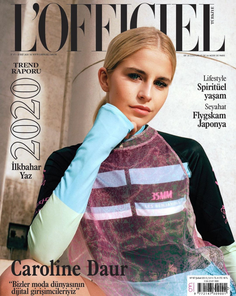  featured on the L\'Officiel Turkey cover from February 2020