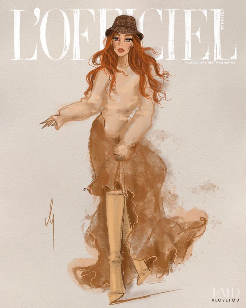  featured on the L\'Officiel Turkey cover from September 2020