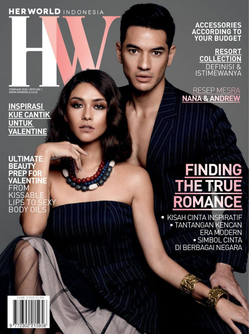  featured on the Her World Indonesia cover from February 2020