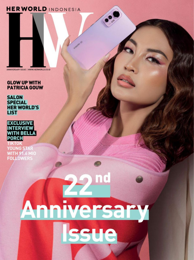  featured on the Her World Indonesia cover from October 2022