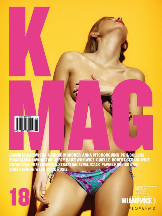 Zuza Butryn featured on the K Mag cover from June 2010
