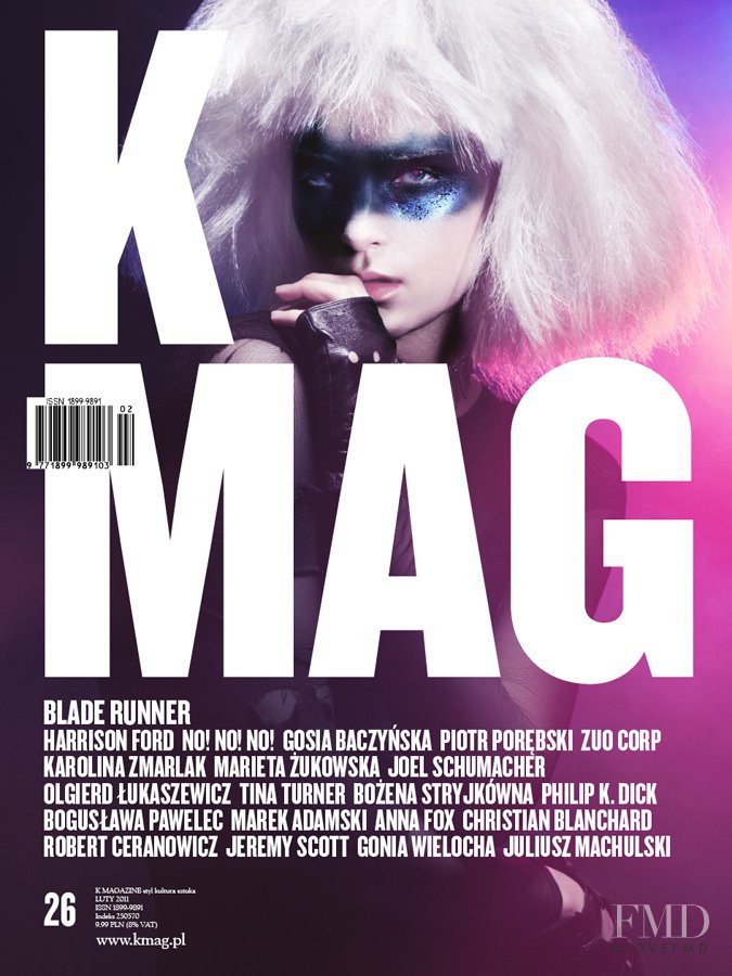 Charlotte Tomaszewska featured on the K Mag cover from February 2011