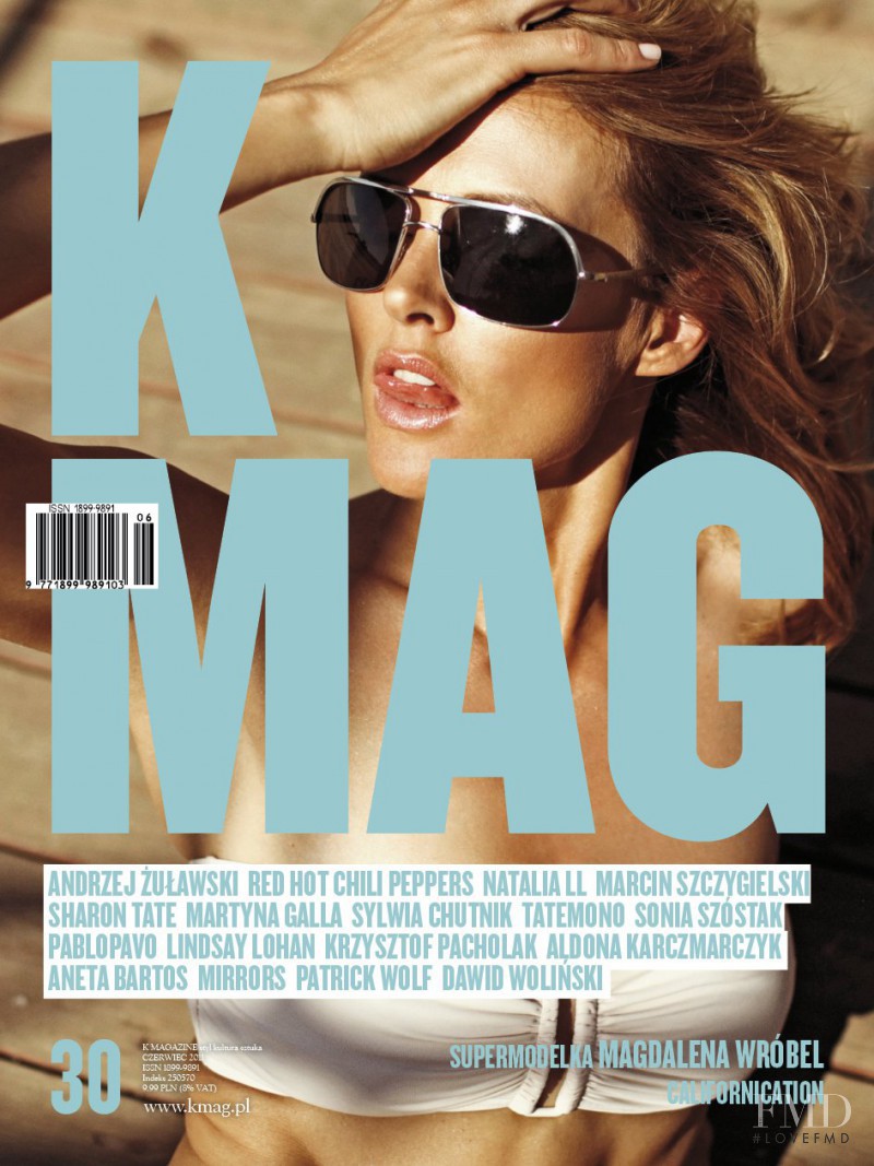 Magdalena Wrobel featured on the K Mag cover from June 2011