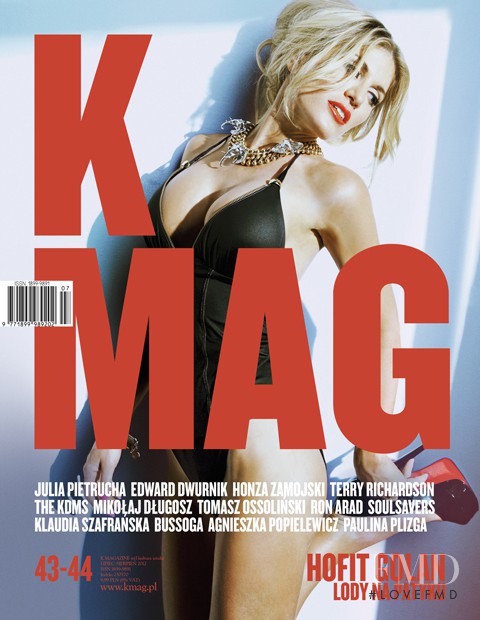Hofit Golan featured on the K Mag cover from July 2012