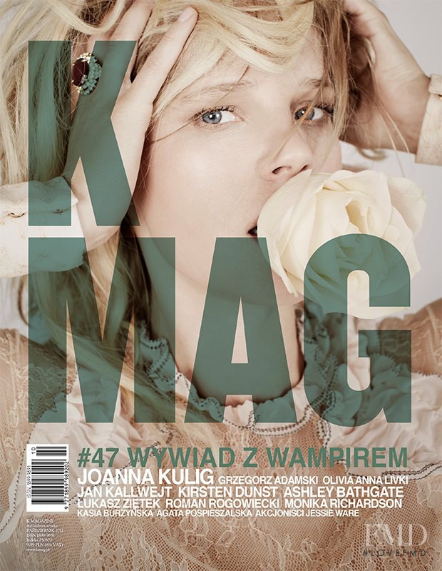 Joanna Kulig featured on the K Mag cover from November 2012