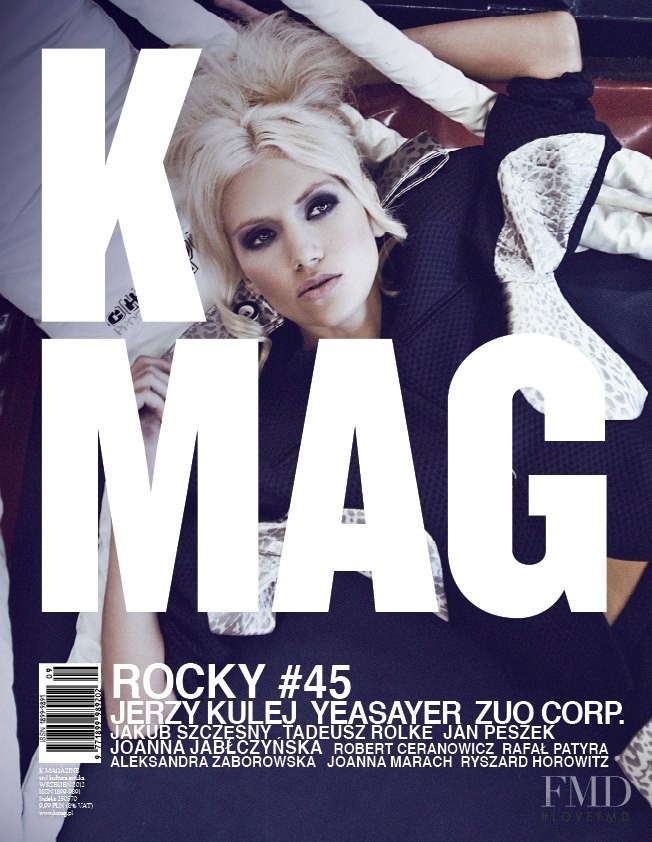Sylwia Koronkiewicz featured on the K Mag cover from September 2012