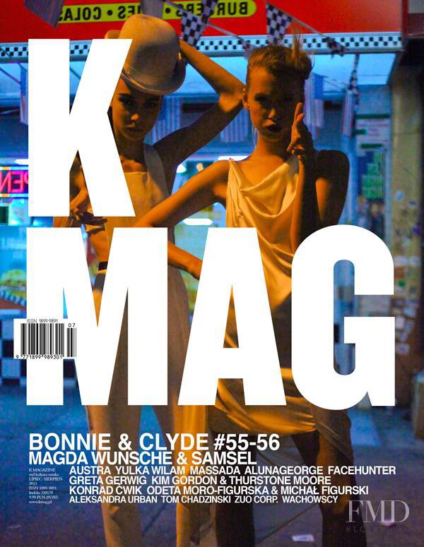  featured on the K Mag cover from July 2013