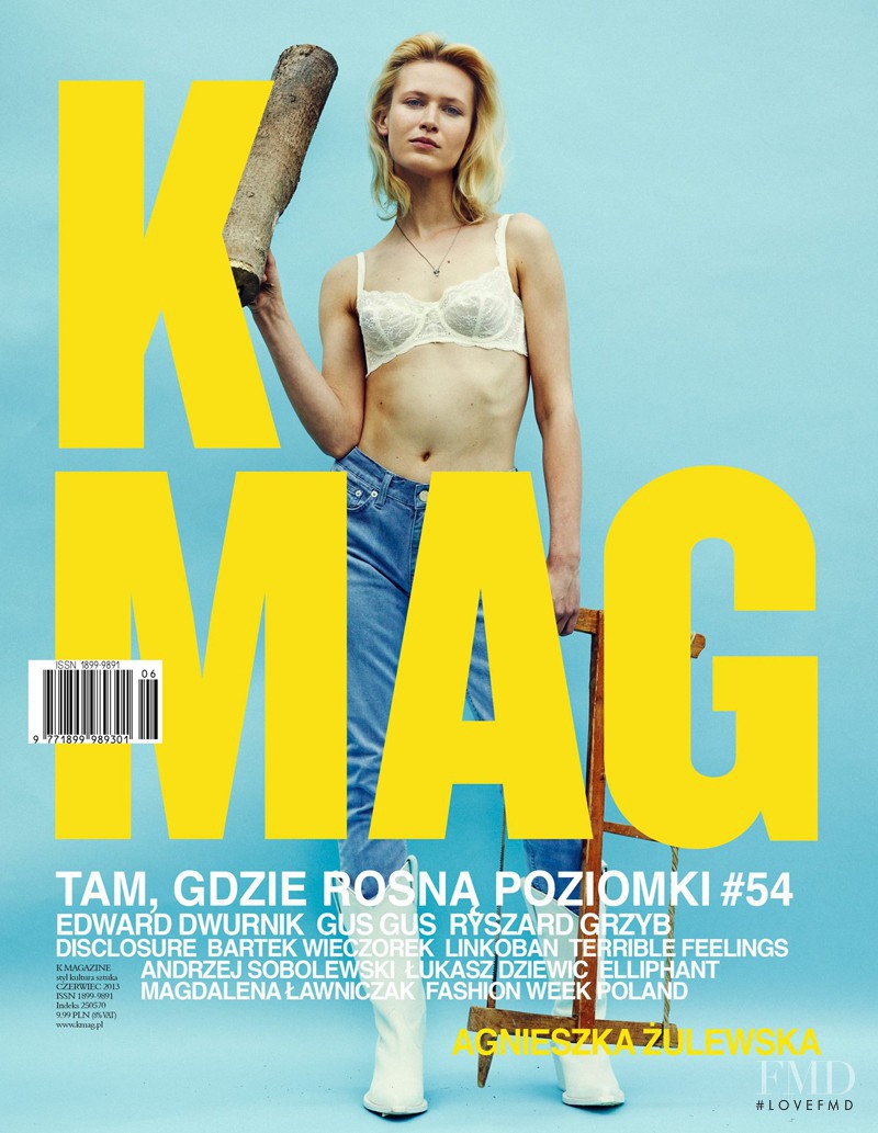 Agnieszka Zulewska featured on the K Mag cover from June 2013