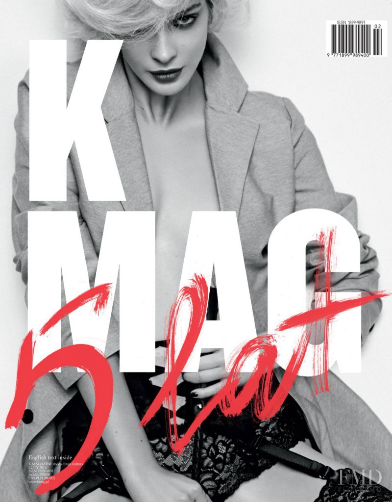 Justyna Stolarczyk featured on the K Mag cover from February 2014