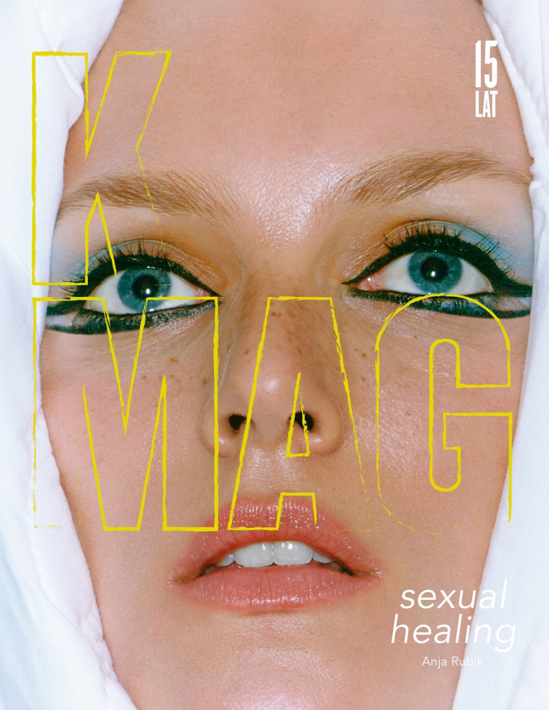 Anja Rubik featured on the K Mag cover from June 2024