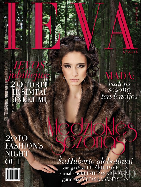  featured on the Ieva cover from October 2010