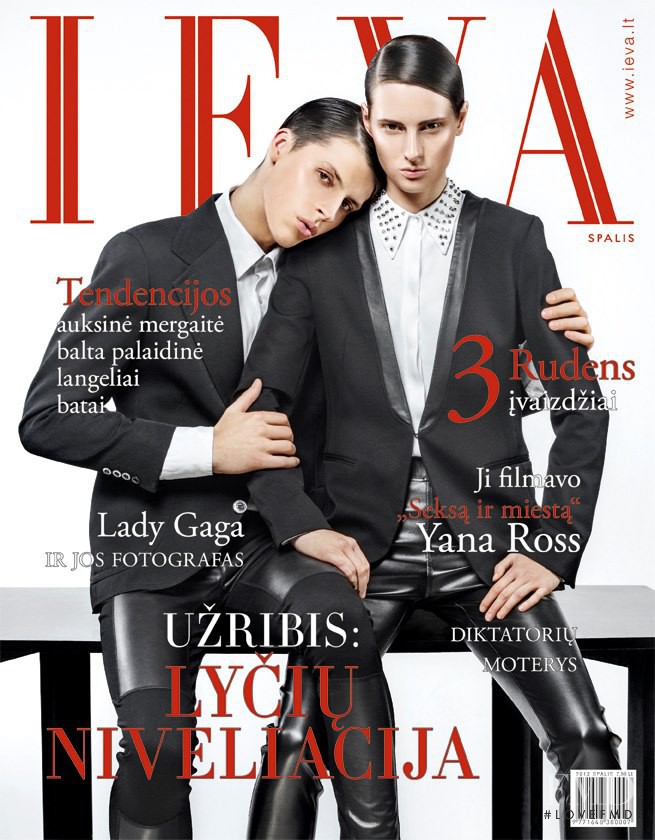 Evelina Macerniute featured on the Ieva cover from October 2012