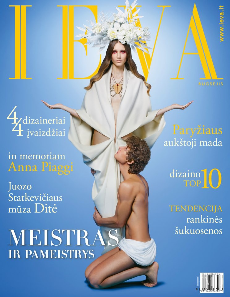 Marija Bogusyte featured on the Ieva cover from September 2012