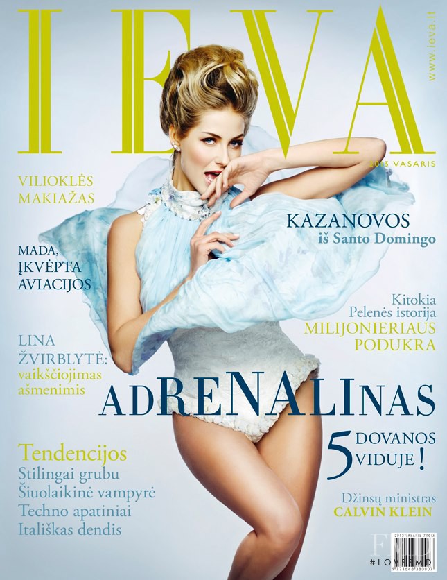  featured on the Ieva cover from February 2013