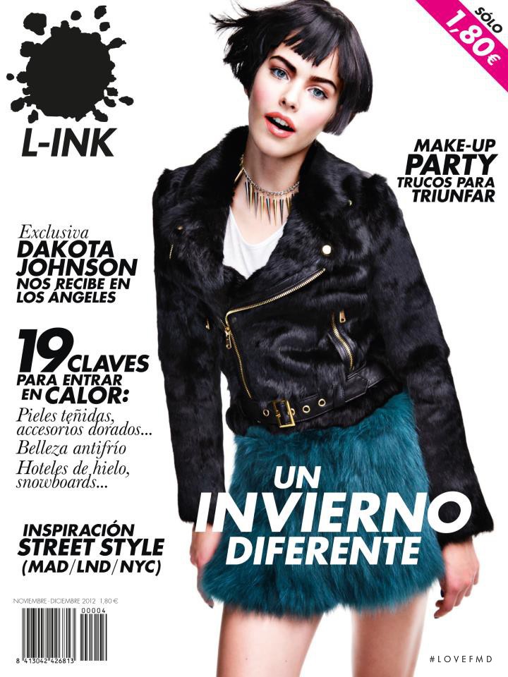 Alexandra Hochguertel featured on the L-ink cover from November 2012