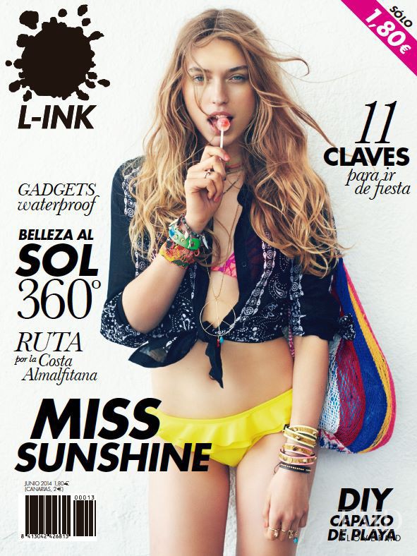 Linnea Grondahl featured on the L-ink cover from June 2014