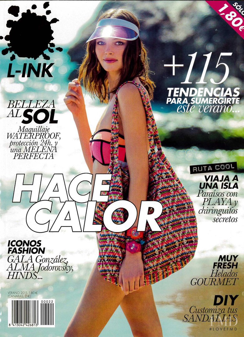 Kristina Peric featured on the L-ink cover from June 2015