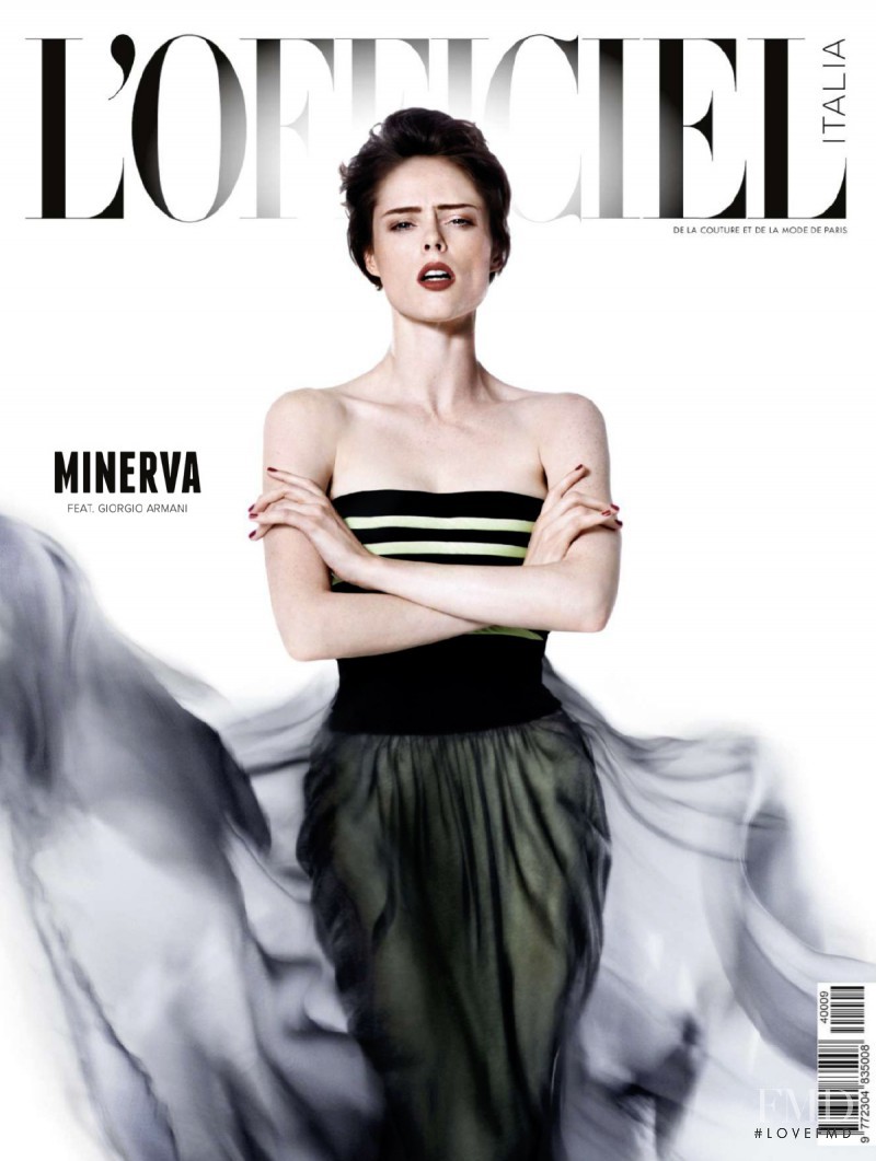 Coco Rocha featured on the L\'Officiel Italy cover from September 2014