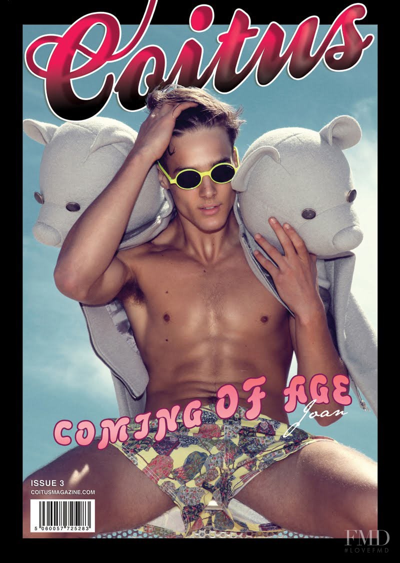 Joan Mirangels featured on the Coitus cover from July 2011